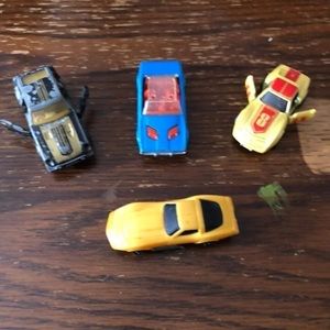 4 piece die cast sports cars lot